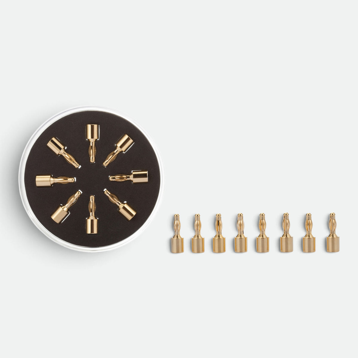 Lautsprecherstecker (vergoldet)