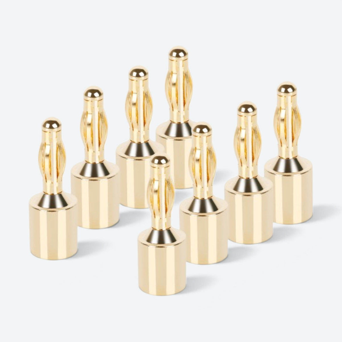 Lautsprecherstecker (vergoldet)