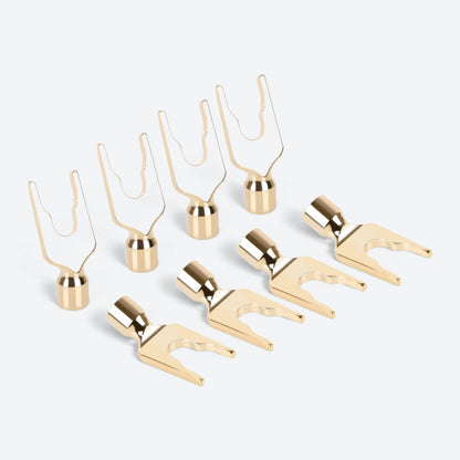 Lautsprecherstecker (vergoldet)