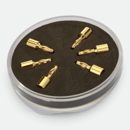 Lautsprecherstecker (vergoldet)