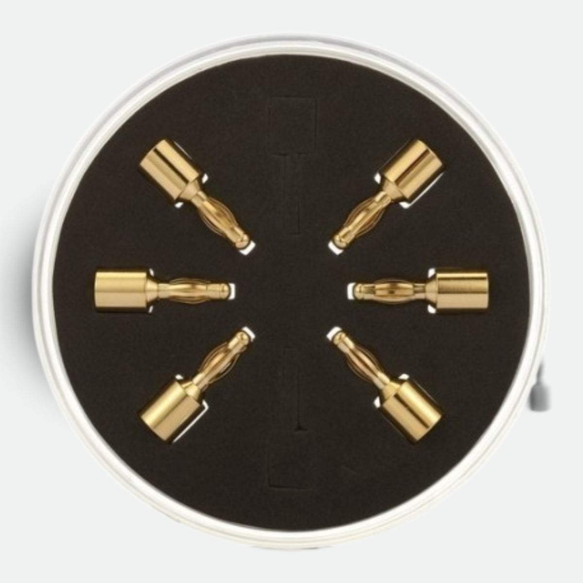 Lautsprecherstecker (vergoldet)